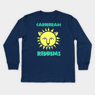 Caribbean Riddims Kids Long Sleeve T-Shirt